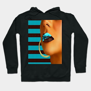 Lips Bluemar Hoodie